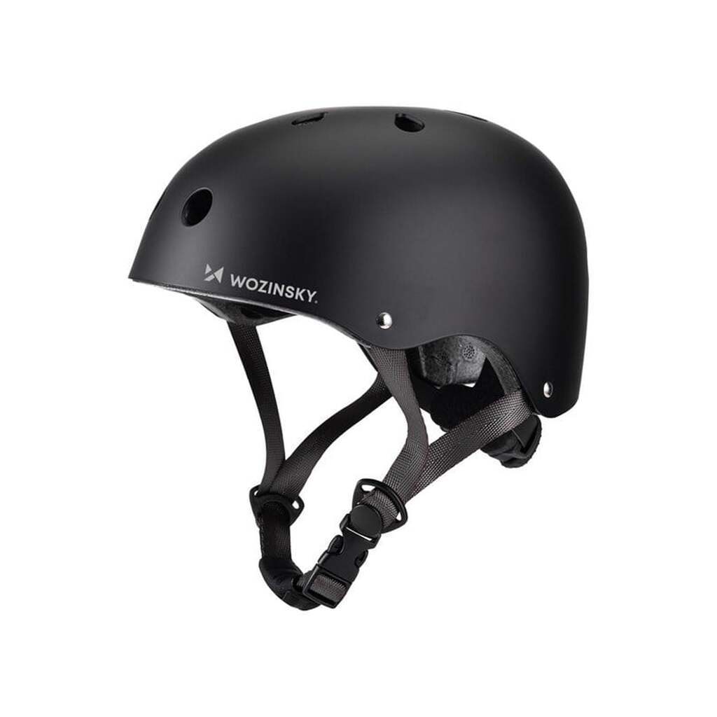 Wozinsky Lightweight BMX Bicycle Helmet/Scooter 54-58 cm - Black