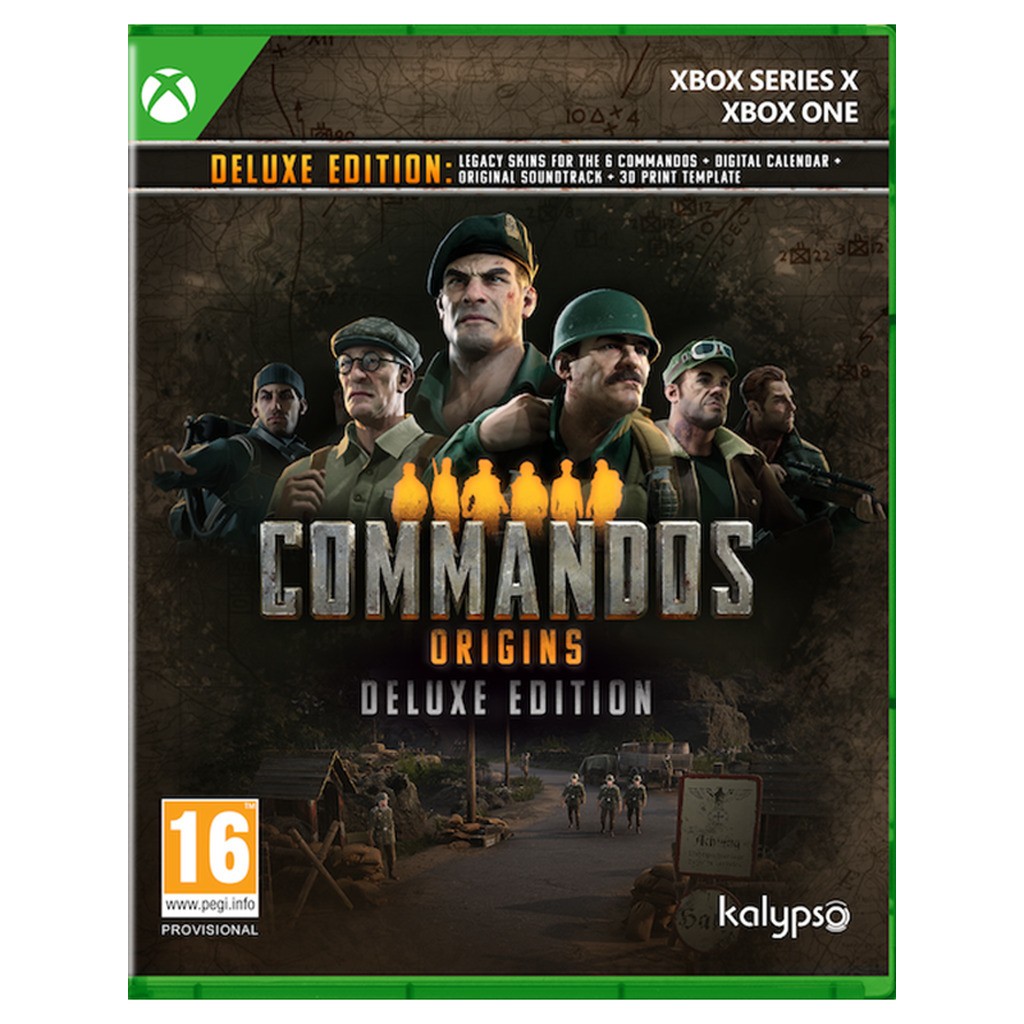 Commandos: Origins (Deluxe Edition) - Microsoft Xbox One - Real Time Strategy
