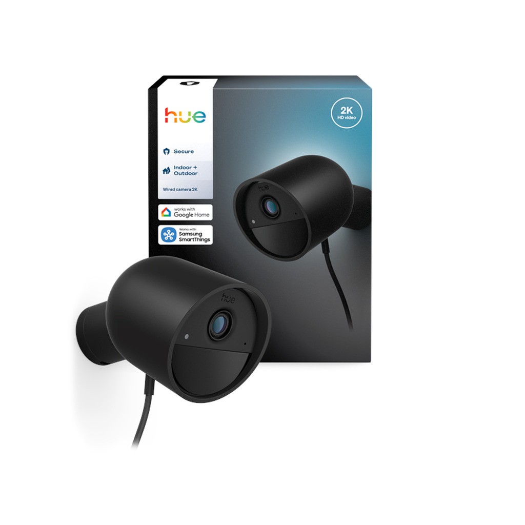 Philips Hue Secure 2K kablet kamera - sort