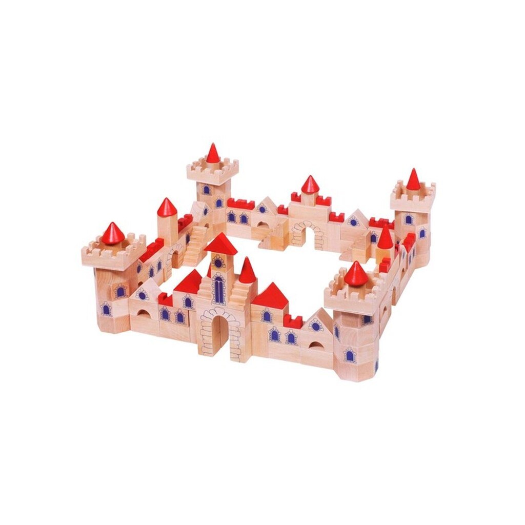 Goki Wooden Building Blocks Castle