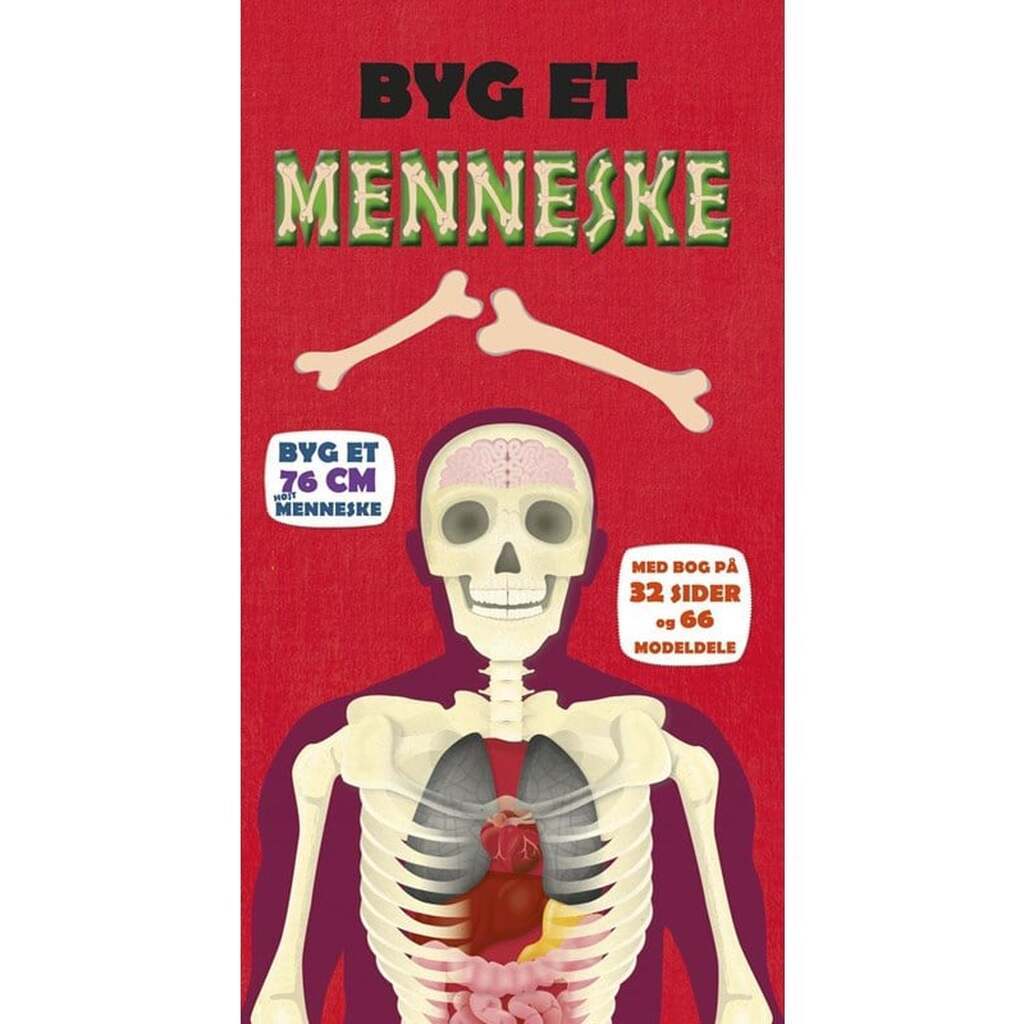 Byg Et Menneske - Børnebog - Hardcover