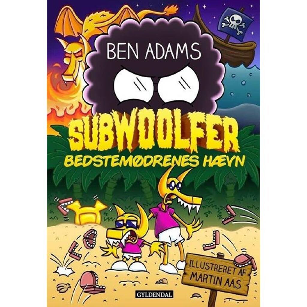 SubWoolfer - Bedstemødrenes Hævn - Børnebog - Hardcover