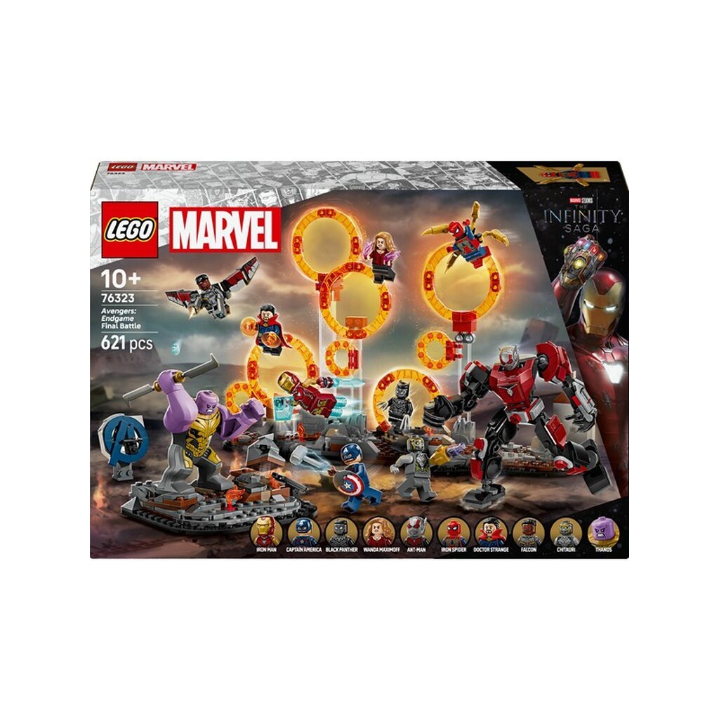 LEGO Super Heroes Marvel 76323 Avengers: Endgame - den endelige kamp