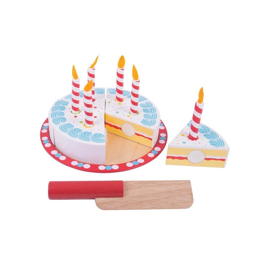 Bigjigs Wooden Birthday Cake