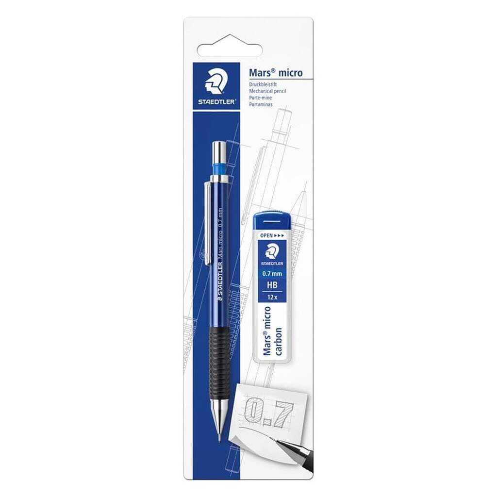 Staedtler Mars Micro Pencil 0,5mm+ miner 1/Bk