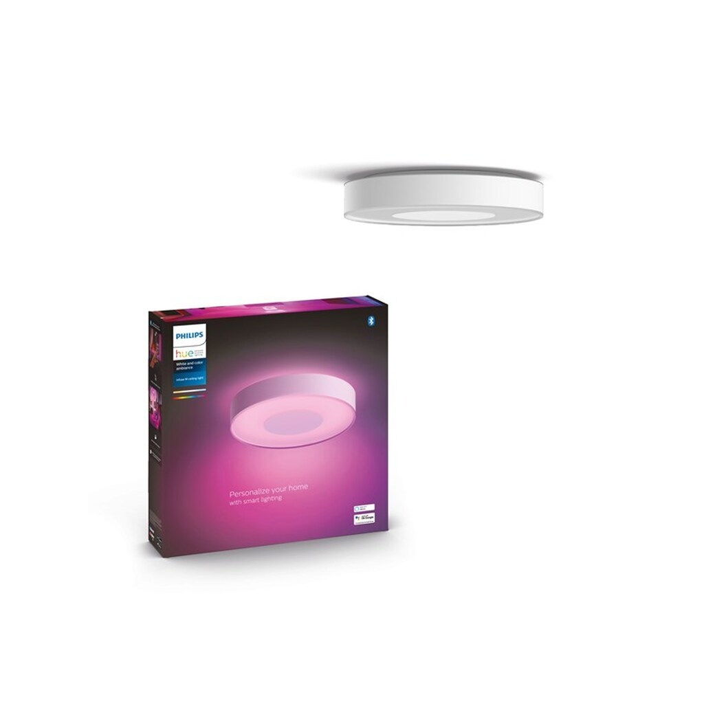 Philips Hue Infuse Medium Loft Plafond Lampe - Hvid