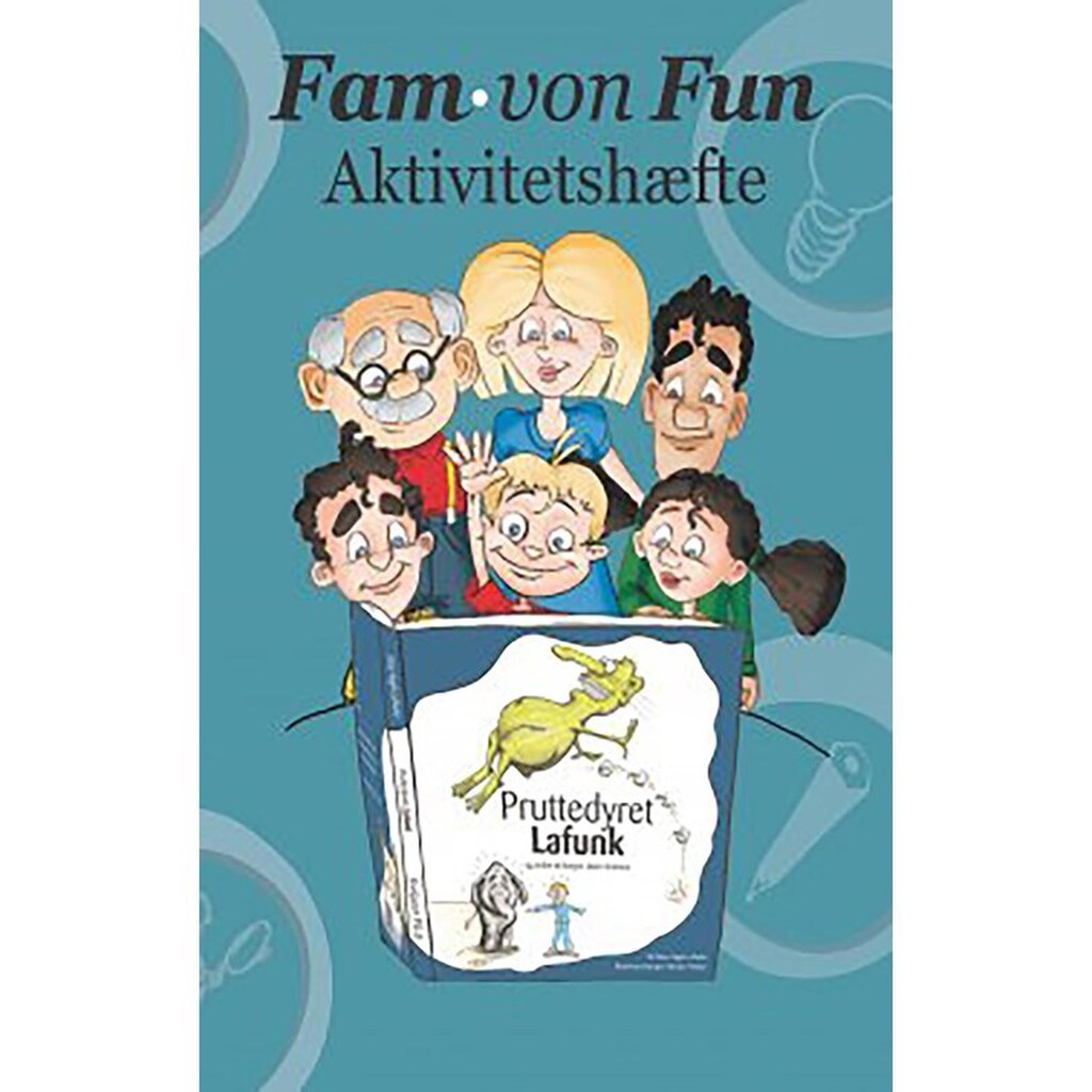 Fam. von Fun - Aktivitetshæfte til Pruttedyret Lafunk - Børnebog - booklet