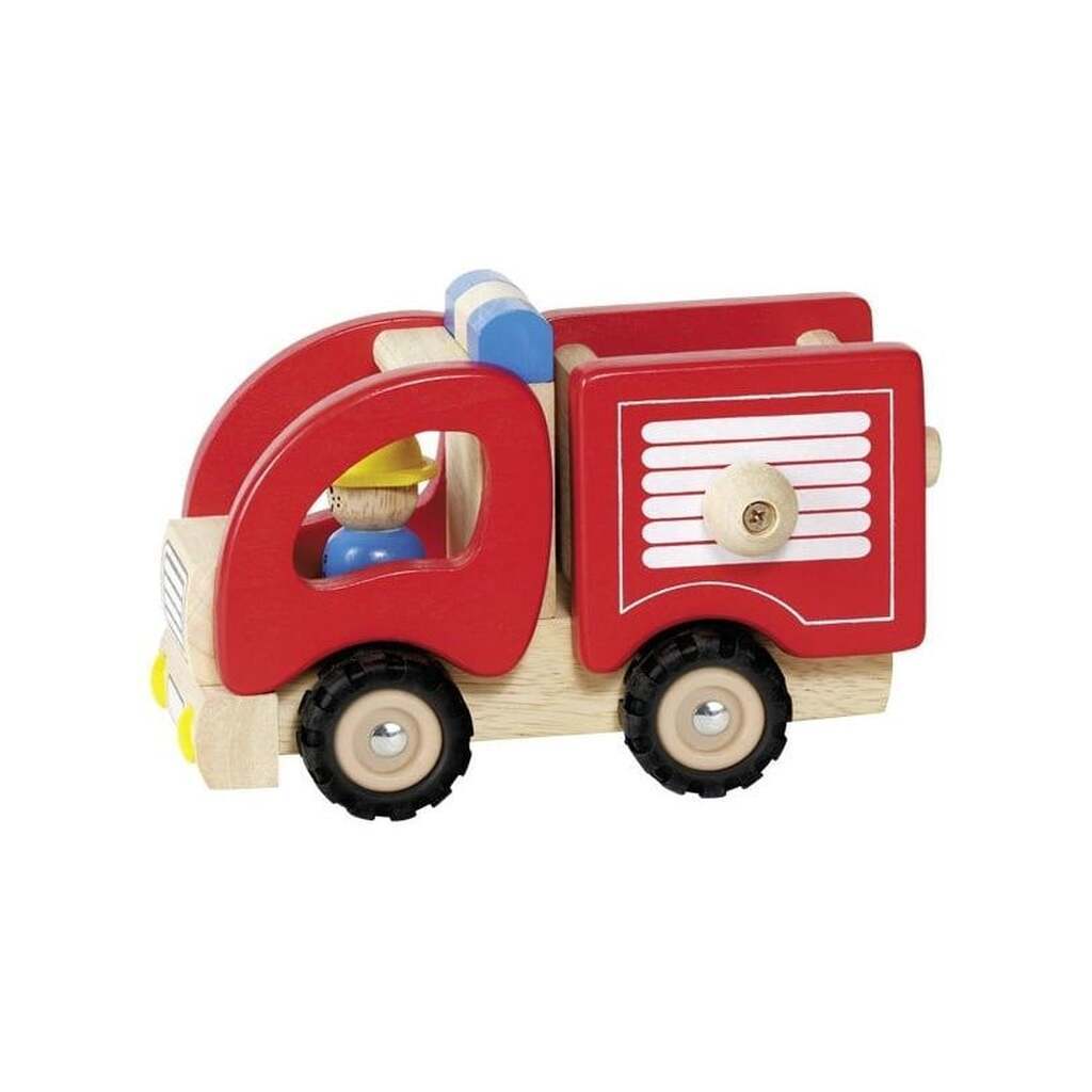 Goki Wooden Fire Truck