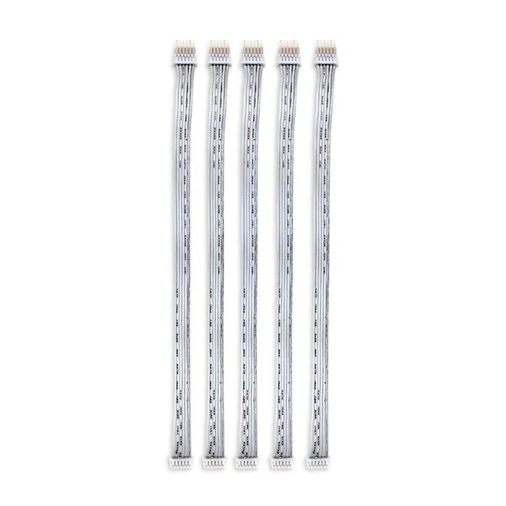 Light Solutions Kabel til Philips Hue LightStrip V4 - 15cm - Hvid - 5 stk