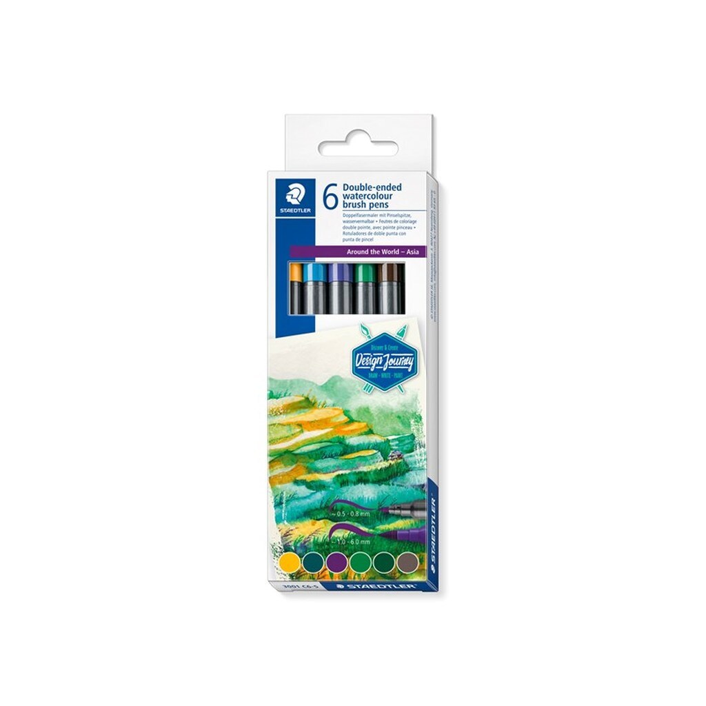 Staedtler AKVAREL AROUND-THE-WORLD ASIEN