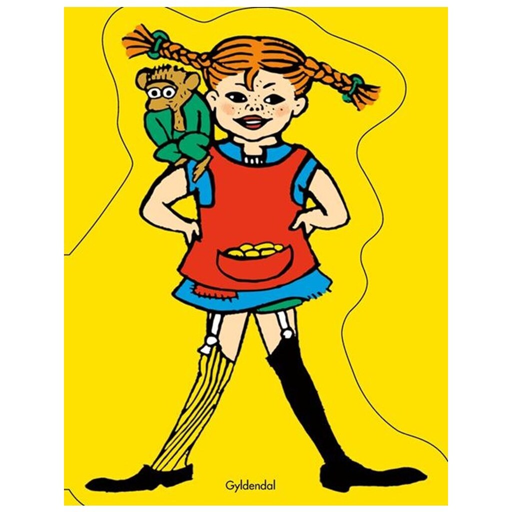 Pippi Langstrømpe. Figurbog - Børnebog - Papbog