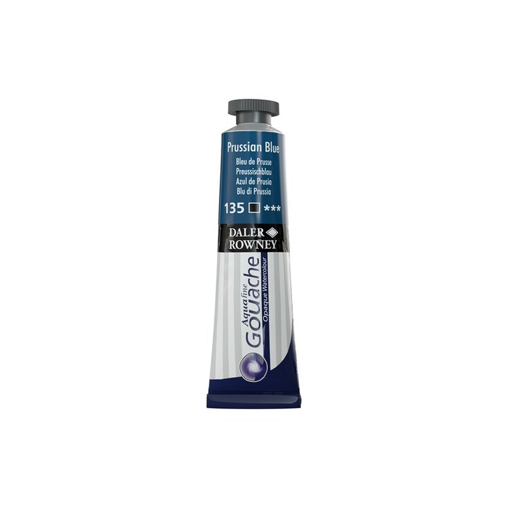 Daler-Rowney Aquafine Gouache 15ml Prussian Blue