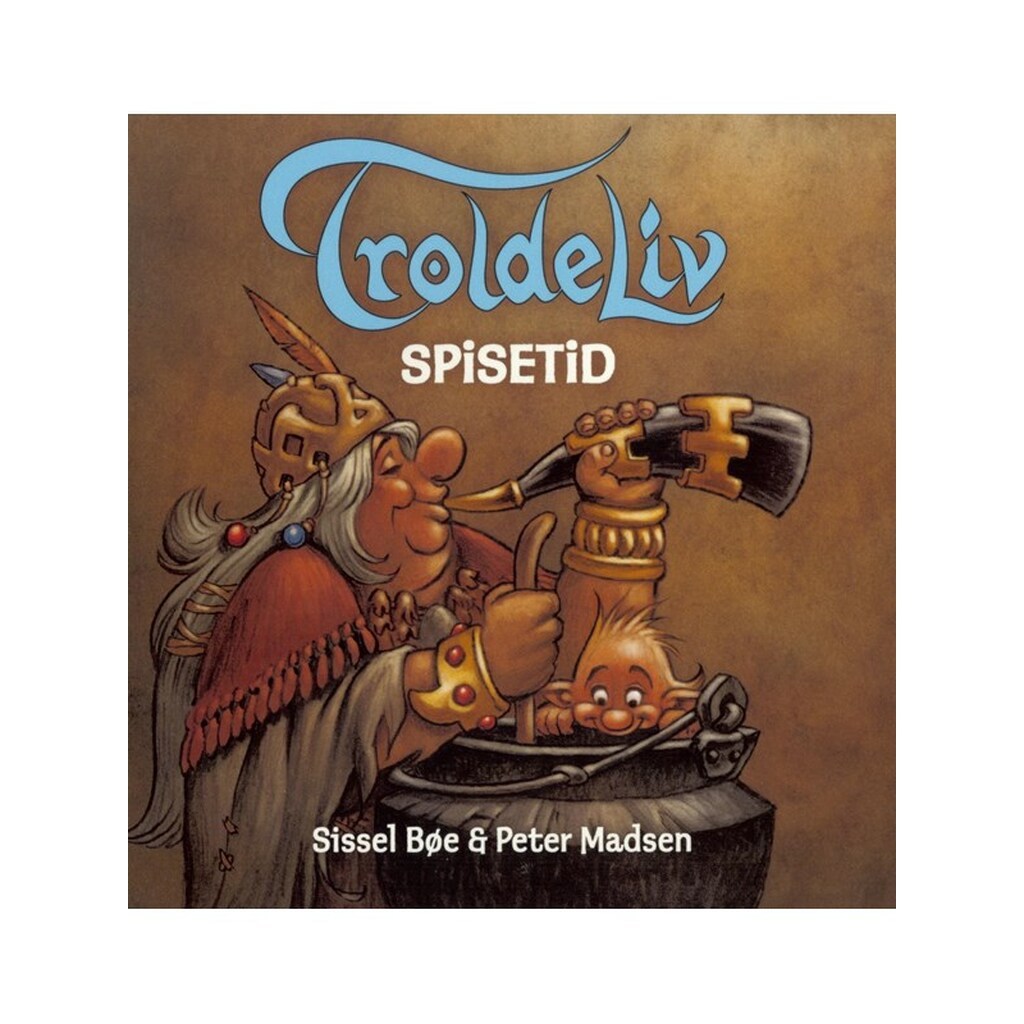 TROLDELIV - Spisetid - Børnebog - Hardcover