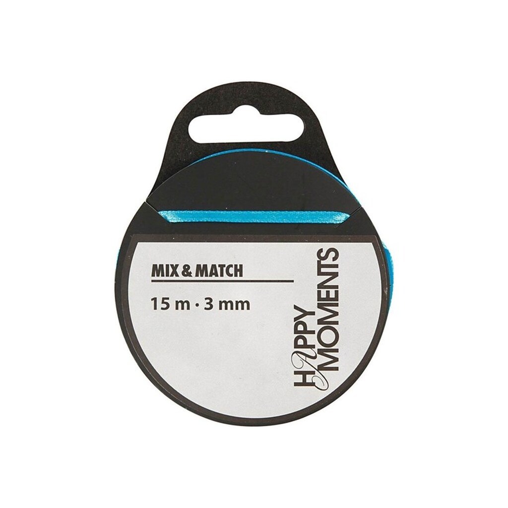 Creativ Company - Satin ribbon Light blue 15m