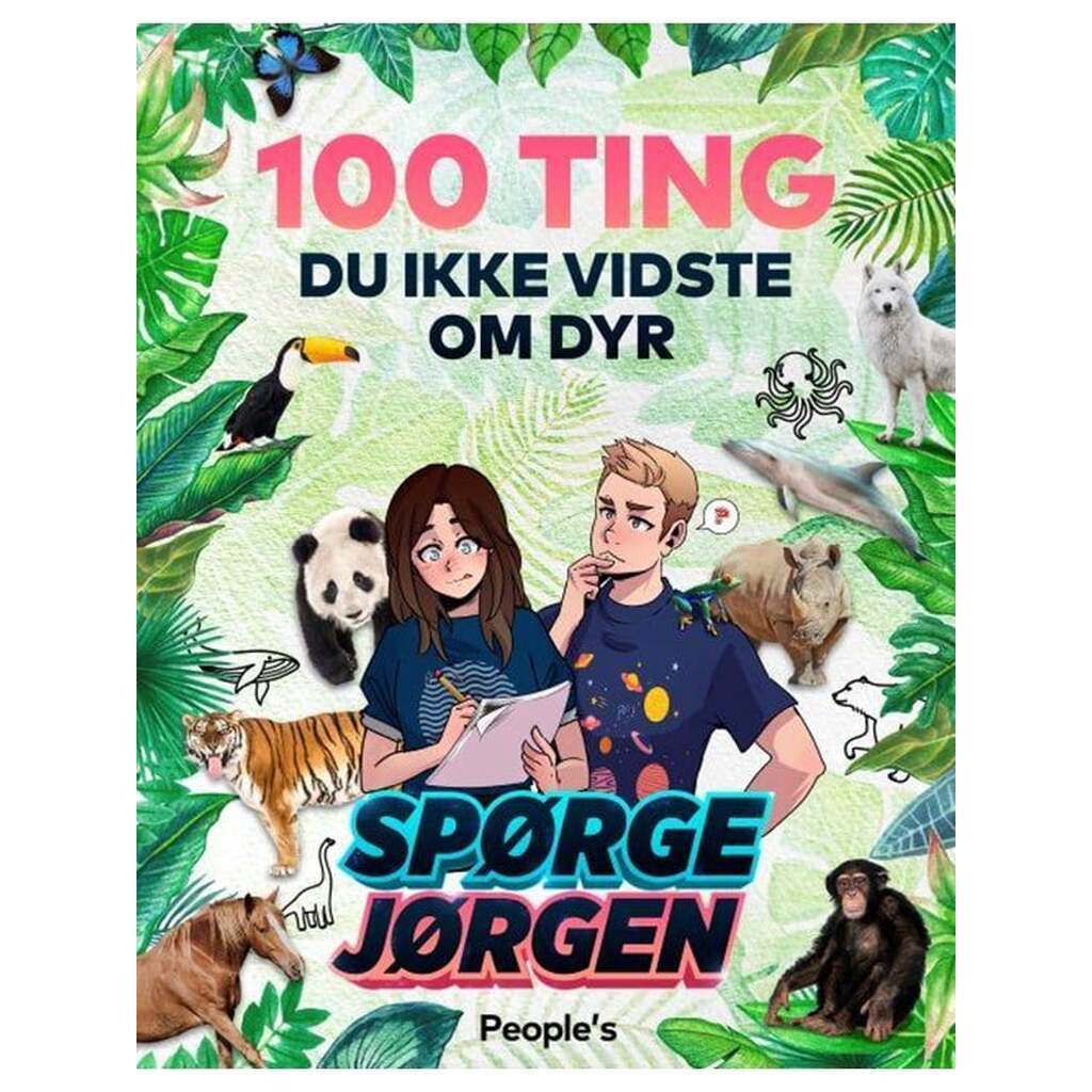 100 ting du ikke vidste om dyr - Børnebog - Hardcover