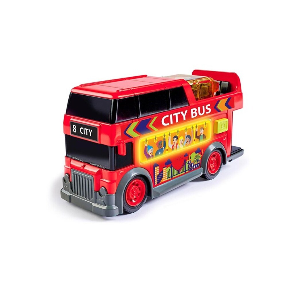 Dickie City Bus with Light and Sound