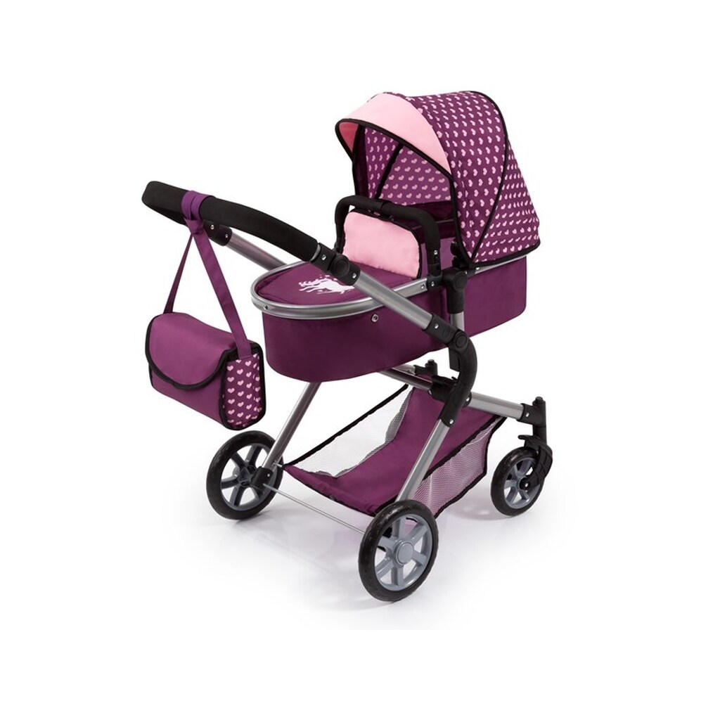 Bayer Design Dolls Pram City Neo - Purple