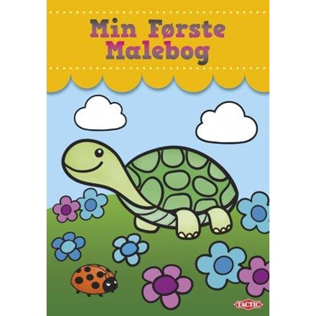 Min første malebog (DK) - Børnebog