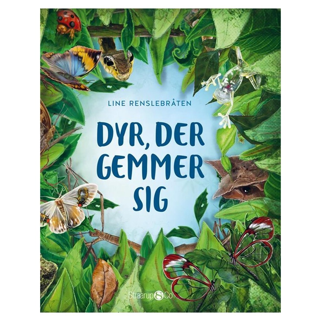 Dyr der gemmer sig - Børnebog - hardback