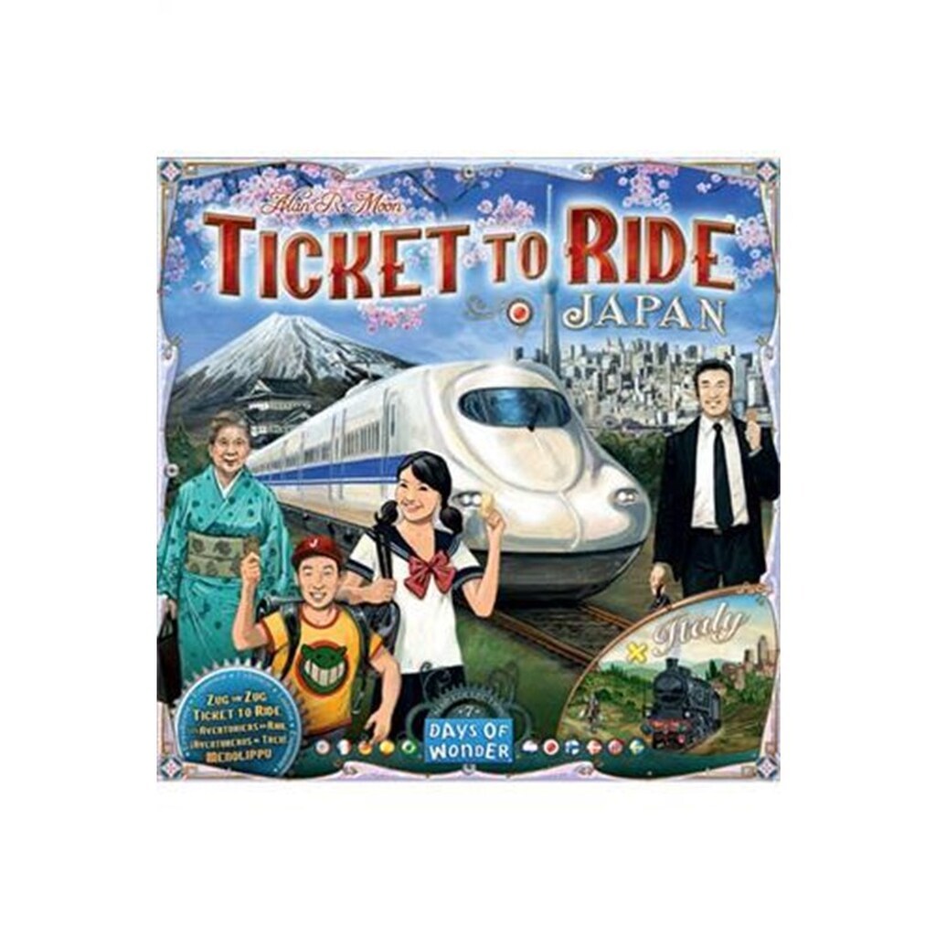 Days of Wonder Ticket To Ride Map Coll. #7 Japan/Italy