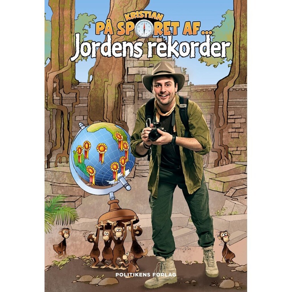 Kristian på sporet af jordens rekorder - Børnebog - Hardback