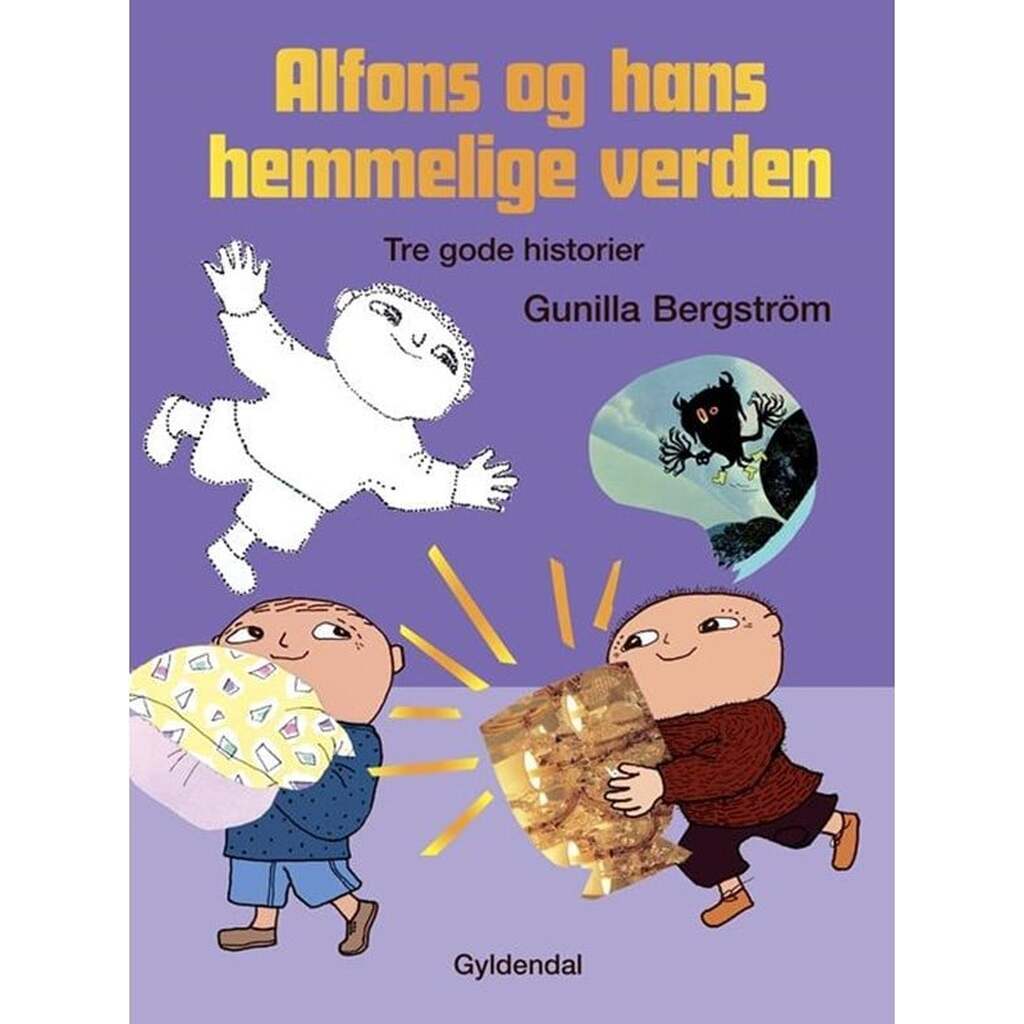 Alfons og hans hemmelige verden - Børnebog - Hardcover