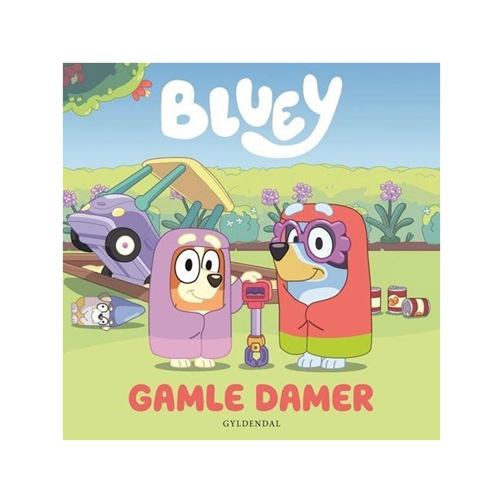 Bluey - Gamle damer - Børnebog - Papbog