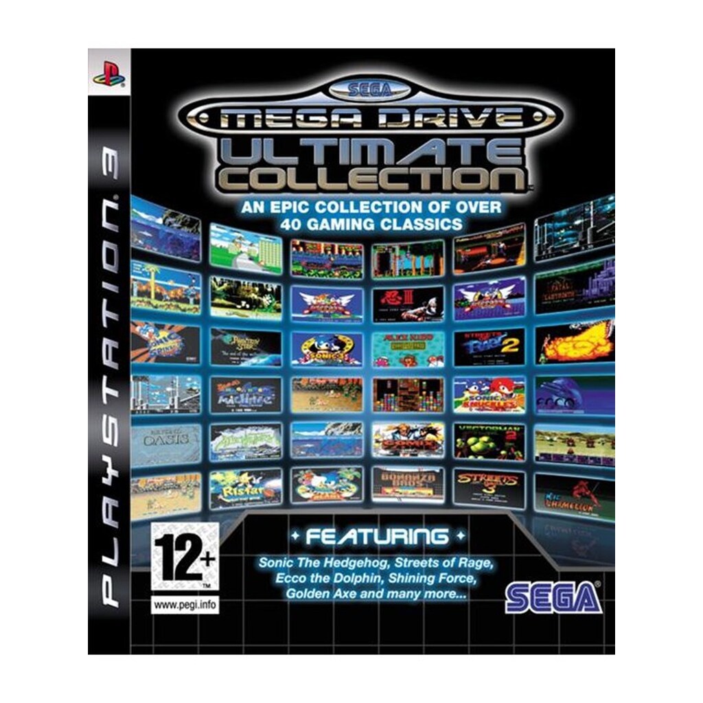 SEGA Mega Drive Ultimate Collection - Sony PlayStation 3 - Retro
