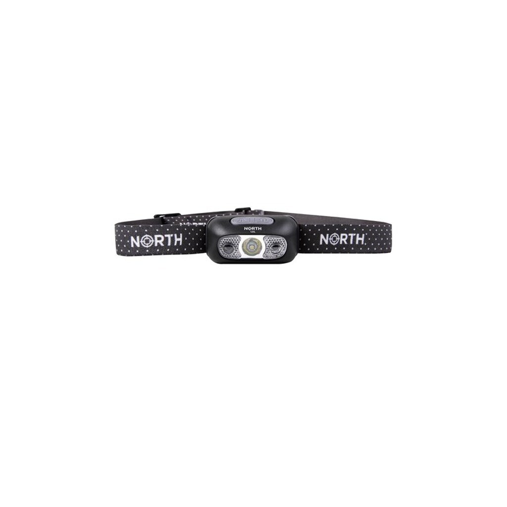 NORTH Headlight 120 Lumen Black ca 65m Sensor control