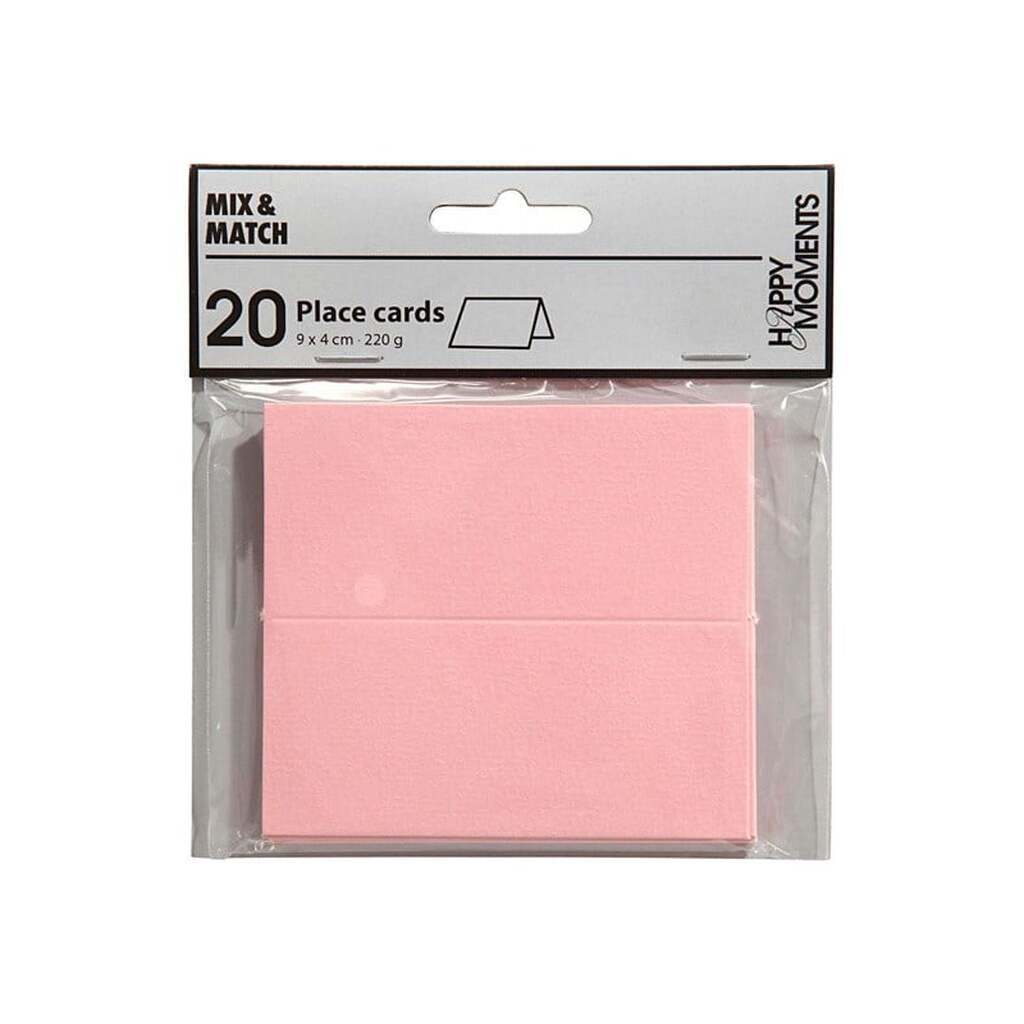 Creativ Company - Name cards Light red 20 pcs.