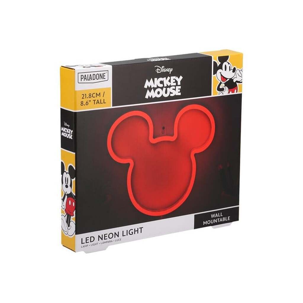 Paladone Disney Mockey Mouse LED NEON LIGHT Wall Mountable Lamp