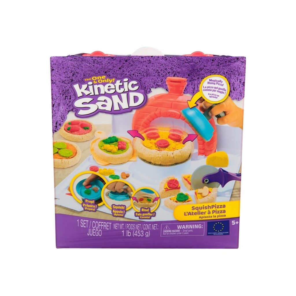 Kinetic Sand Squish Pizza