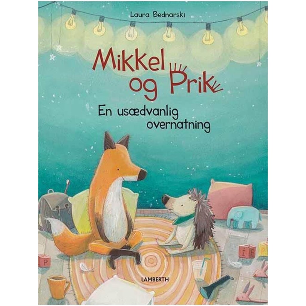 Mikkel og Prik - En usædvanlig overnatning - Børnebog - Hardcover