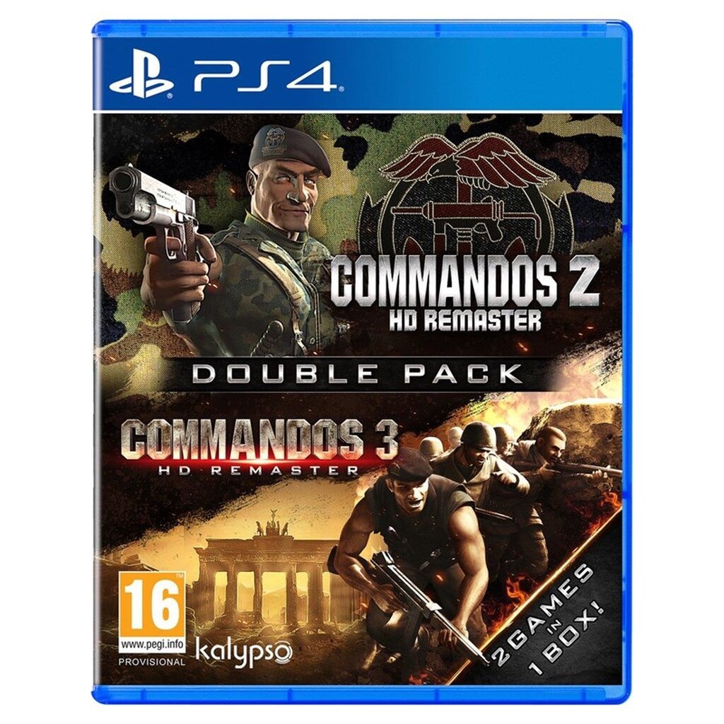 Commandos 2 + 3 - HD Remaster Double Pack - Sony PlayStation 4 - Strategi