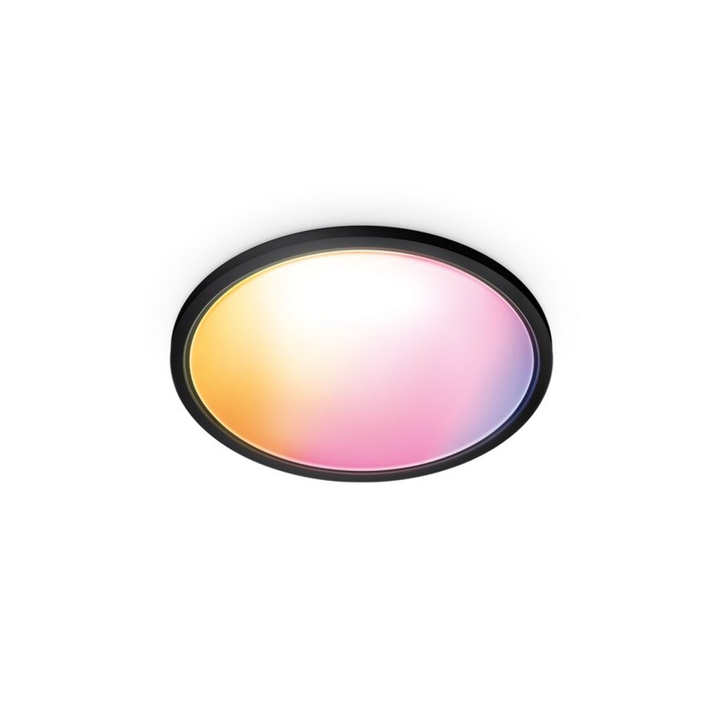 WiZ SuperSlim loftslampe 32W 2700-6500K RGB, sort