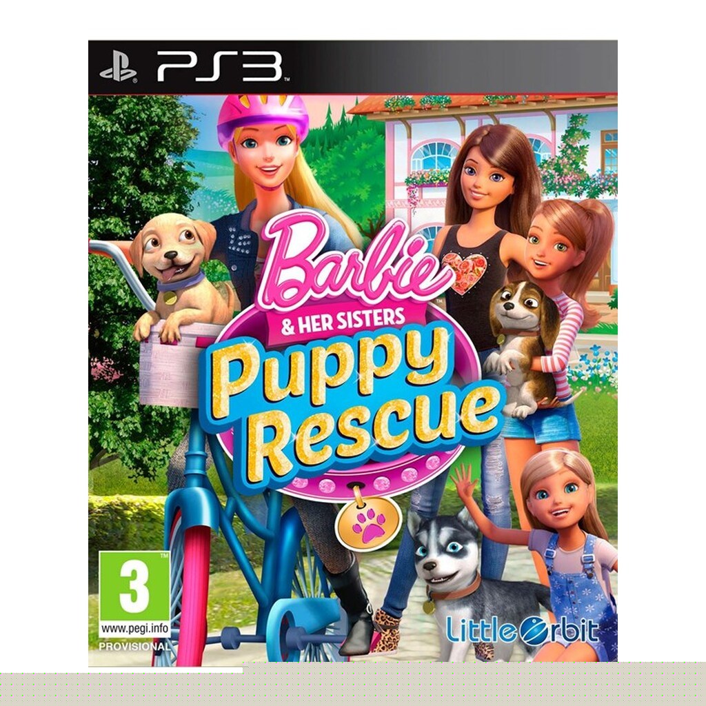 Barbie and Her Sisters: Puppy Rescue - Sony PlayStation 3 - Børn