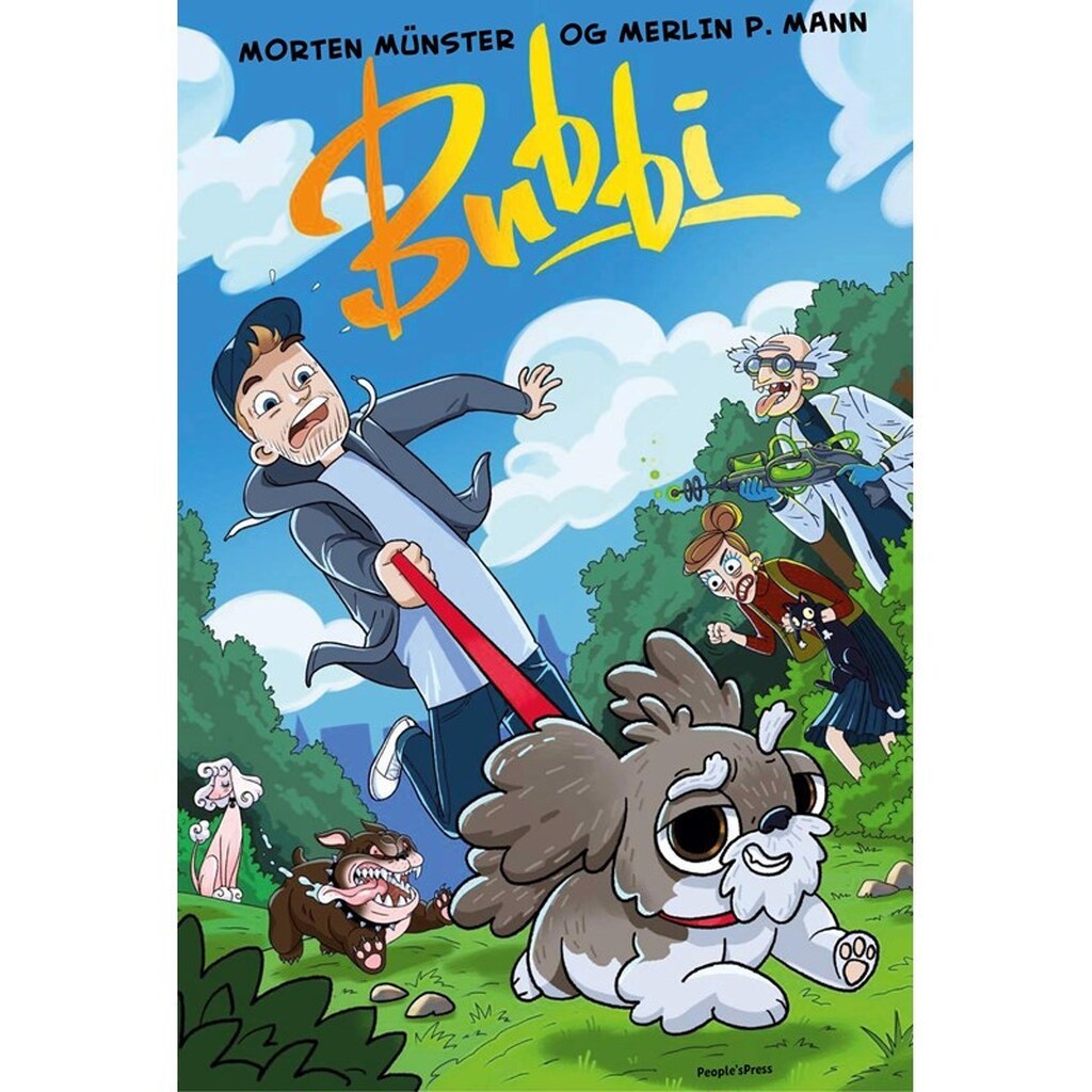 Morten og Bubbi: Den talende hund - Børnebog - Hardcover