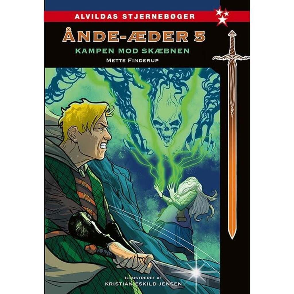 Ånde-æder 5: Kampen mod skæbnen - Børnebog - Hardcover