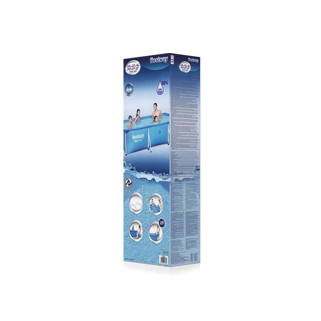 Bestway Swimming Pool Steel Pro Rectangle 300cm
