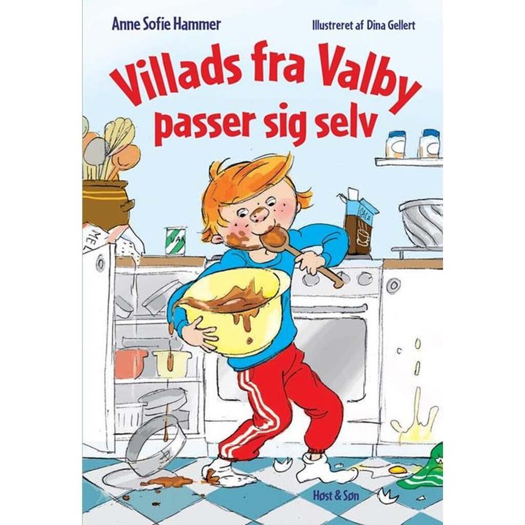 Villads fra Valby passer sig selv - Børnebog - Hardcover