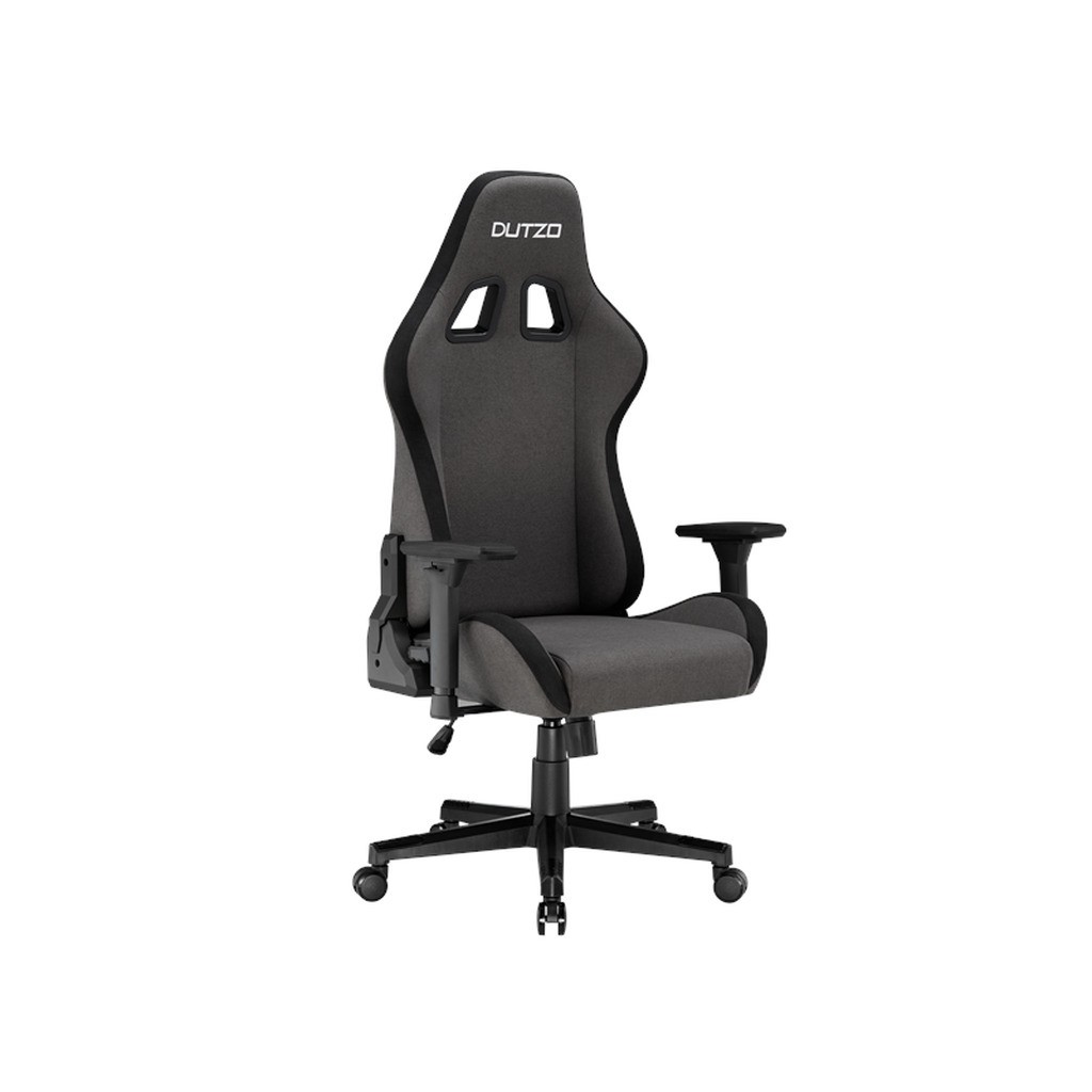 DUTZO E-SPORTS Gamer Stol - Mørkegrå - Stof - Op til 120 kg