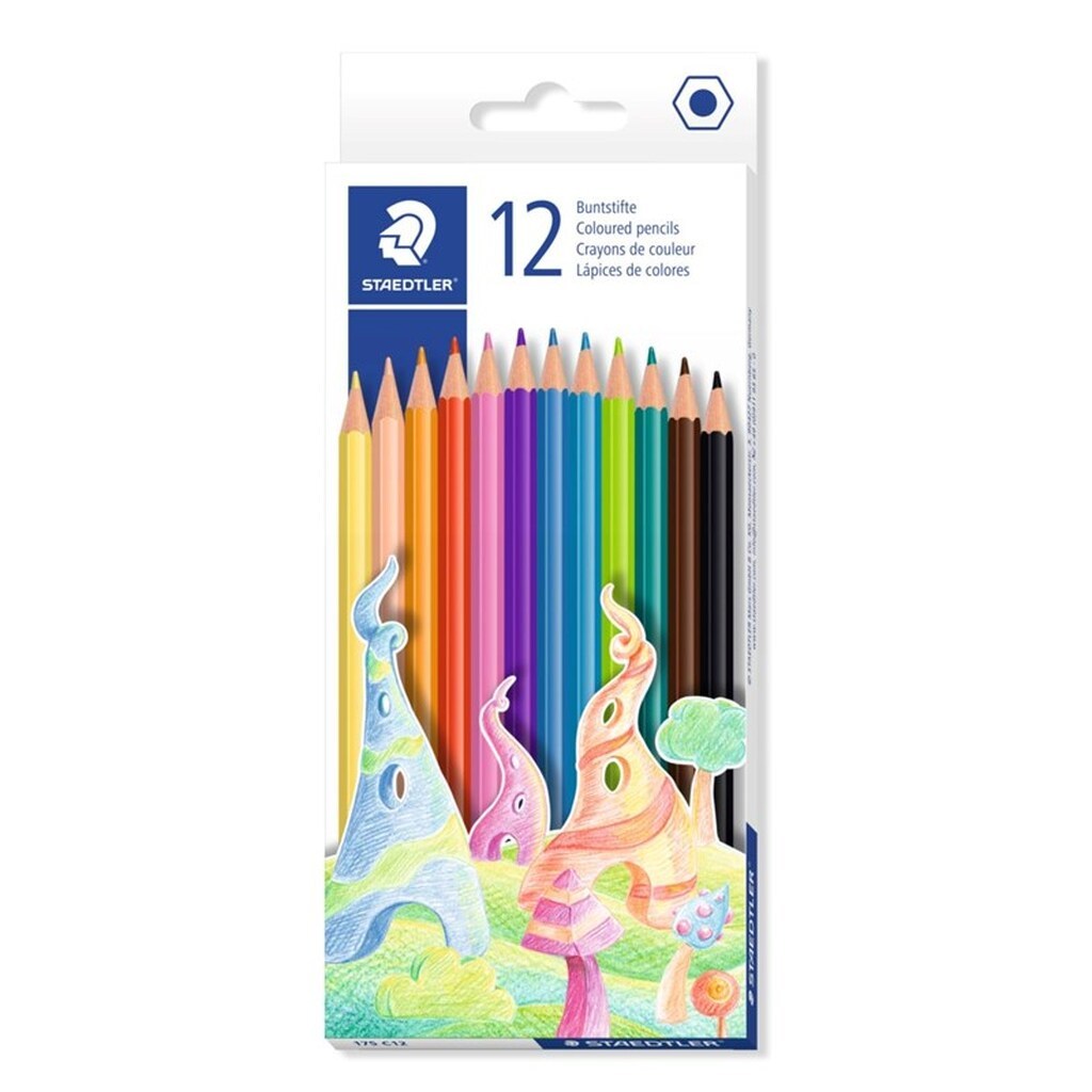 Staedtler STAEDTLER Farveblyant, 12 stk. ass.