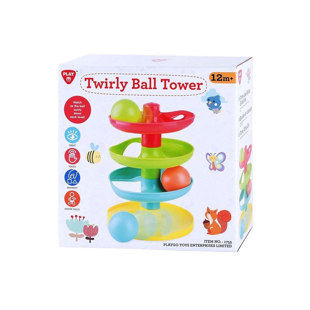 PLAY Twirly Ball Tower 7 pcs.