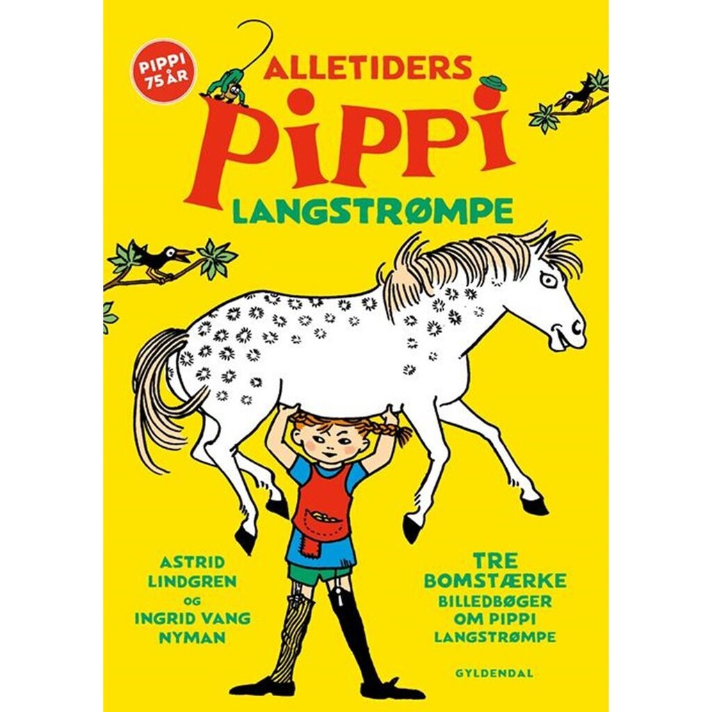 Alletiders Pippi Langstrømpe - Børnebog - Hardcover