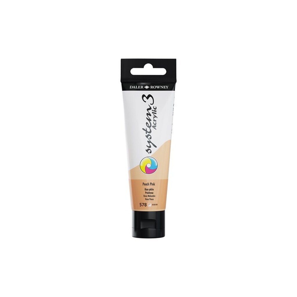 Daler-Rowney System3 59 ml Peach Pink