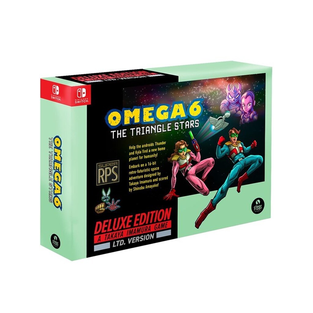 OMEGA 6: The Triangle Stars (Deluxe Edition) - Nintendo Switch - Eventyr
