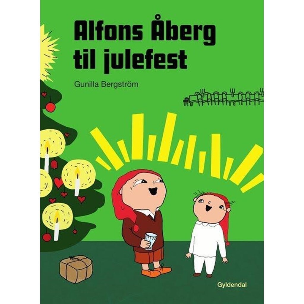 Alfons Åberg til julefest - Børnebog - Hardcover