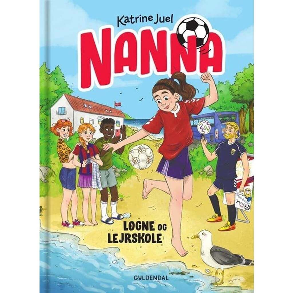 Nanna 2 - Løgne og lejrskole - Børnebog - Hardback