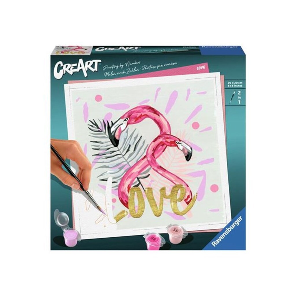Ravensburger CreArt Painting by Numbers - Love