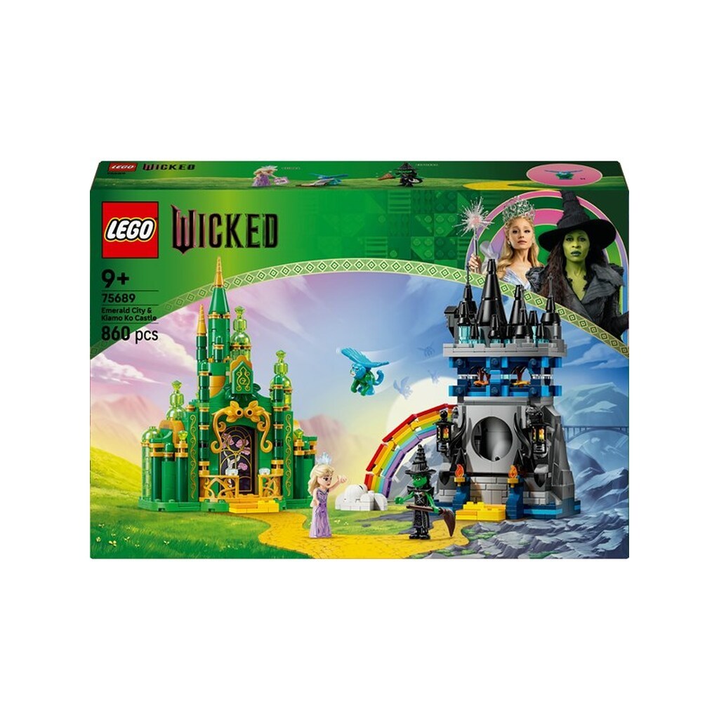 LEGO Wicked 75689 Emerald City og Kiamo Ko-slottet